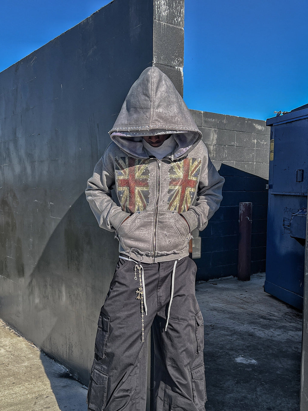 United Zip Up "Grey"