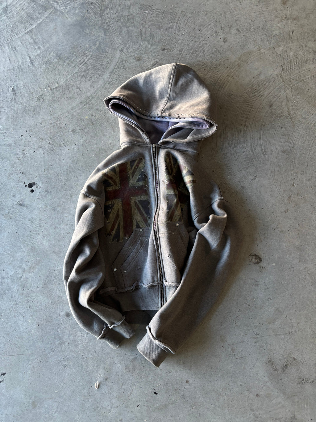 United Zip Up "Grey"