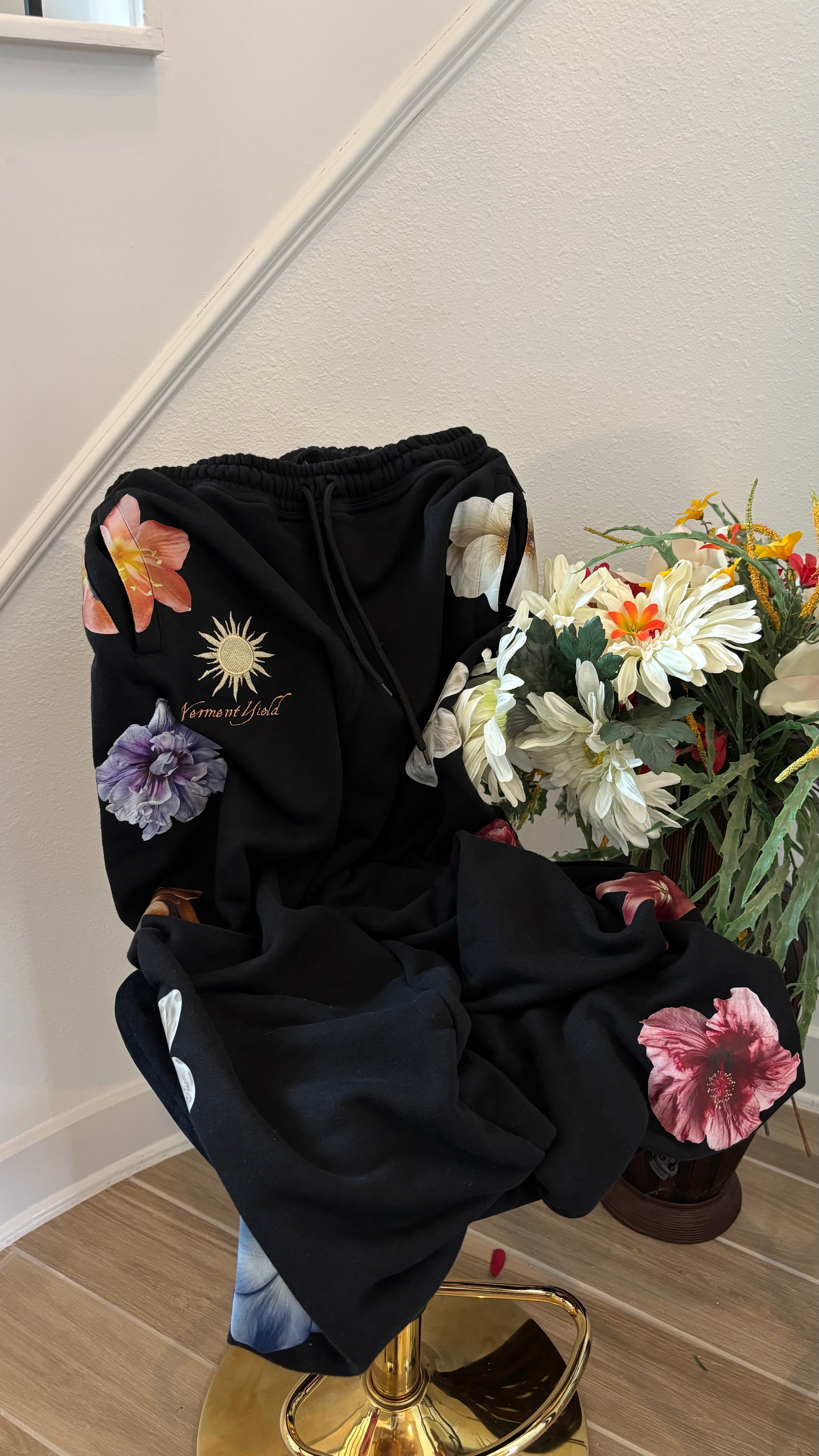 "Midnight" Bouquet sweats